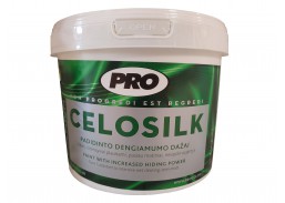 Dažai. Dažai, dažymo įrankiai, dažymo juostos. Vandeniniai dažai. Dažai CELOSILK 10l  