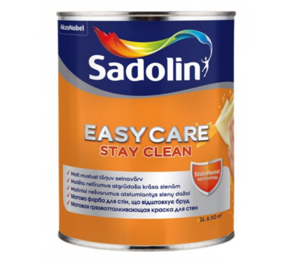 Dažai. Dažai, dažymo įrankiai, dažymo juostos. Vandeniniai dažai. Dažai EASYCARE BW 1 l 