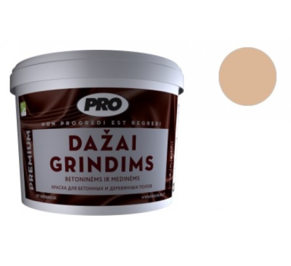 Dažai grindims PRO smėlinės sp. 2.7l 