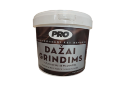 Dažai. Dažai, dažymo įrankiai, dažymo juostos. Grindų dažai. Dažai grindims PRO smėlinės sp. 2.7l 