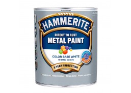 Dažai. Dažai, dažymo įrankiai, dažymo juostos. Metalo dažai. Dažai Hammerite Smooth BW, tonuojami blizgūs 0,7 l 