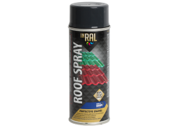 Dažai INRAL ROOF Spray stogo dangai, 400ml RAL7016 