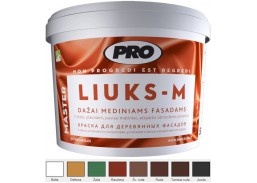 Dažai LIUKS-M mediniams fasadams žalia 3l 