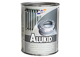 Dažai. Dažai, dažymo įrankiai, dažymo juostos. Metalo dažai. Dažai metalui ALUKID 0,45l 