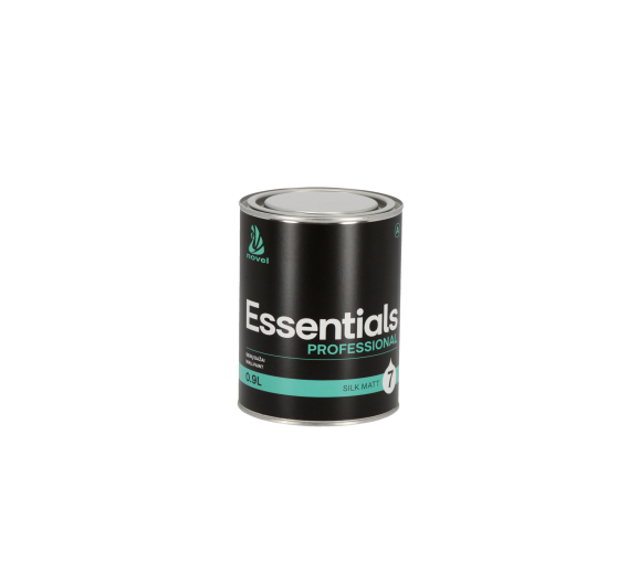 Dažai. Dažai, dažymo įrankiai, dažymo juostos. Vandeniniai dažai. Dažai Novel Essentials Professional 7, 0.9L 