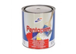 Dažai. Dažai, dažymo įrankiai, dažymo juostos. Emaliniai dažai. Dažai Pentaprim ŠV.PILKAS 2.7l  