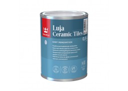 Dažai. Dažai, dažymo įrankiai, dažymo juostos. Specialios paskirties dažai. Dažai plytelėms Tikkurila LUJA Ceramic Tiles A 0.9l 
