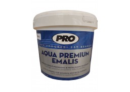 Dažai. Dažai, dažymo įrankiai, dažymo juostos. Emaliniai dažai. Dažai PRO AQUA PREMIUM emalis baltas matinis 3l 
