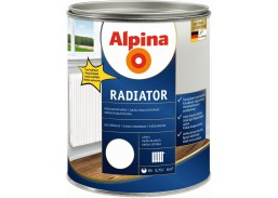 Dažai. Dažai, dažymo įrankiai, dažymo juostos. Specialios paskirties dažai. Dažai radiatoriams Alpina EXAP Radiator XB, 0,75l 