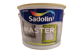 Dažai. Dažai, dažymo įrankiai, dažymo juostos. Emaliniai dažai. Dažai Sadolin MASTER BW pusiai matiniai 2.5l 