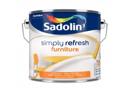 Dažai. Dažai, dažymo įrankiai, dažymo juostos. Specialios paskirties dažai. Dažai Sadolin SIMPLY REFRESH Furniture BW 2,5l