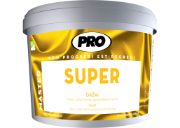Dažai. Dažai, dažymo įrankiai, dažymo juostos. Vandeniniai dažai. Dažai SUPER, 1l 