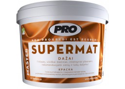 Dažai SUPERMAT sienų ir lubų dažymui 3l 