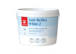 Dažai. Dažai, dažymo įrankiai, dažymo juostos. Lubų dažai. Lubų dažai Tikkurila Anti-Reflex balti 3l 