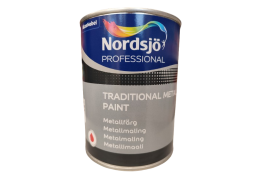 Dažai. Dažai, dažymo įrankiai, dažymo juostos. Metalo dažai. Dažai Traditional metal paint BW 1L 