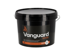 Dažai. Medienos apsaugos ir dekoravimo priemonės. Medienos dažai ir dažyvės. Dažai medienai. Dažai Vanguard wood paint A bazė semi gloss 9l 