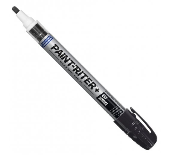Darbo įrankiai. Mechaniniai įrankiai. Žymėjimo įrankiai - pieštukai, žymekliai, markeriai. Markeriai. Dažų markeris Pro line HP 46-096963  juodas 