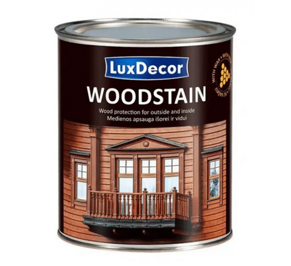 Dažai. Medienos apsaugos ir dekoravimo priemonės. Impregnantai-dažyvės su vaško priedais. Dažyvė su vašku PRIMACOL Woodstain 2.5l bespalvis 