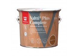 Dažai. Medienos apsaugos ir dekoravimo priemonės. Medienos dažai ir dažyvės. Medžio dažyvės. Dažyvė Tikkurilla Valtti PLUS complete AMBER TEAK 2,5l 