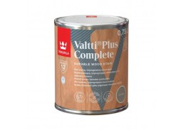 Dažai. Medienos apsaugos ir dekoravimo priemonės. Medienos dažai ir dažyvės. Medžio dažyvės. Dažyvė Tikkurilla Valtti PLUS complete ASH GREY 0,75l 