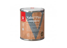 Dažai. Medienos apsaugos ir dekoravimo priemonės. Medienos dažai ir dažyvės. Medžio dažyvės. Dažyvė Tikkurilla Valtti PLUS complete MEDIUM NUT 0,75l 