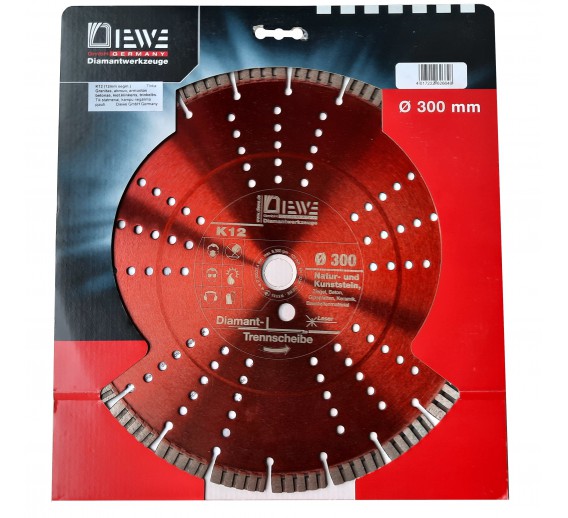 Deimantinis diskas D300 mm K12 