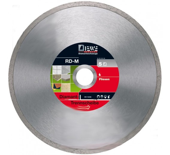 Darbo įrankiai. Įrankių priedai. Deimantiniai diskai. Deimantinis diskas Diewe RD-M d-200x25,4 mm 