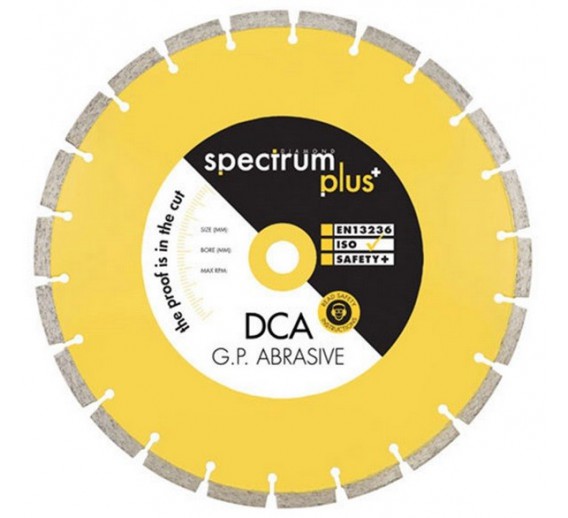 Darbo įrankiai. Įrankių priedai. Deimantiniai diskai. Deimantinis diskas Spectrum DCA125/22 