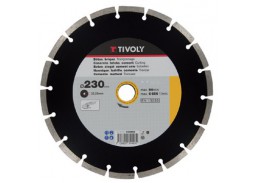 Deimantinis diskas Tivoly segment  230x22,2mm