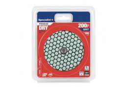 Darbo įrankiai. Įrankių priedai. Šlifavimo medžiagos. Lipnūs šlifavimo diskai. Deimantinis šlifavimo lapelis d-100 mm, P200 