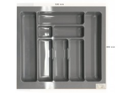 Deklas stalčiui 530x490 mm metalic 