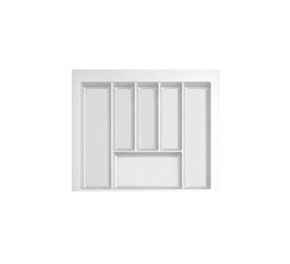 Baldinė furnitūra. Stalčiaus dėklai. Dėklas stalčiui Max 60/550x490 mm, 2 mm, baltas 