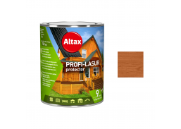 Dažai. Medienos apsaugos ir dekoravimo priemonės. Impregnantas medienai Altax Profi Lasur. Dekoratyvi medienos apsauga ALTAX-PROFI Lasur, tiko sp., 0,75l 