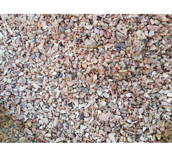 Sodo ir daržo prekės. Dekoratyvinis akmuo, skaldelės, mulčias. Dekoratyvinė skalda Kvarcito 5-10mm, 20kg 