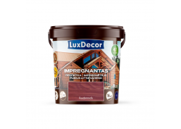 Dažai. Medienos apsaugos ir dekoravimo priemonės. Impregnantai. Dekoratyvinis impregnantas Lux Decor raudonmedis 1l 