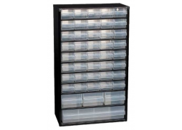Elektros prekės. Instaliacinės medžiagos, gofros, dėžutės. Instaliacinės dėžutės. Dėžė su stalčiais 510x307x146 mm ORGANIZER45 juoda 