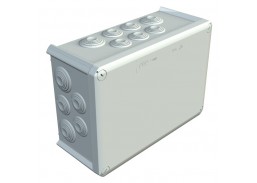 Elektros prekės. Elektros skydai, paskirstymo dėžės. Dėžutė DT350 IP66 285x201x120 mm 