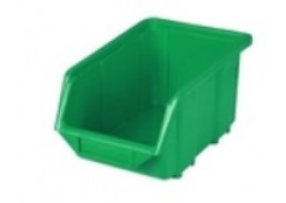 Dėžutė EKO iš PVC žalia, 25 x 16 x 13 cm 