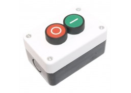 Dėžutė instaliacinė su mygtukais žalias/raudonas XAL-B213 