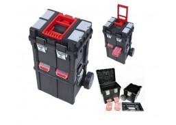Darbo įrankiai. Įrankių priedai. Įrankių dėžės, krepšiai įrankiams, darbastaliai. Didelė dėžė įrankiams su ratukais Patrol Wheelbox HD Compact 