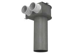 Šildymas ir vėdinimas. Buitiniai ventiliatoriai. Difuzoriaus dėžutė metalinė d75, FLEXIVENT, 75x2 