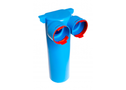 Šildymo ir vėdinimo įranga. Šildymas ir vėdinimas. Ortakiai. Plastikiniai ortakiai ir jungtys. Difuzoriaus dėžutė su fiksatoriais AST 125/2x75