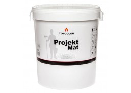 Dažai. Dažai, dažymo įrankiai, dažymo juostos. Vandeniniai dažai. Dispersiniai dažai Topcolor Projekt Mat 18l 