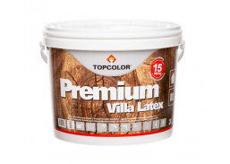 Dažai. Medienos apsaugos ir dekoravimo priemonės. Medienos dažai ir dažyvės. Dažai medienai. Dispersiniai dažai Villa Latex Topcolor 3l 