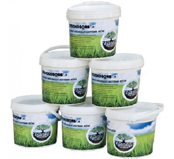 Drėgmę sulaikančios granulės stockosorb 1 kg 