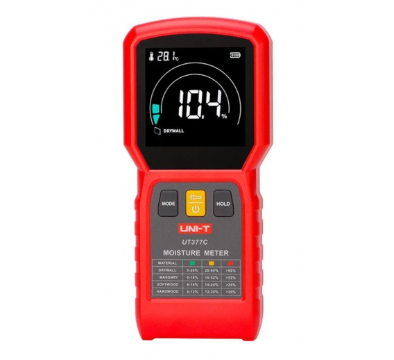 Elektros prekės. Testeriai ir multimetrai, laikmačiai. Drėgmės matuoklis UT377C 