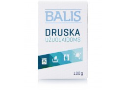 Švaros prekės. Skalbimo milteliai, skalbikliai, plovimo priemonės. Druska užuolaidoms BALIS, 100 g 