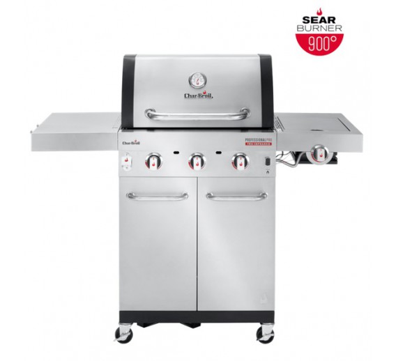 Sodo ir daržo prekės. Laisvalaikio prekės. Šašlykinės, kepsninės, viryklės, griliai. Dujinis grilis Char-Broil Professional Pro S 3