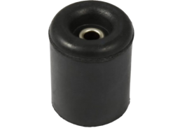 Vidaus apdailos prekės. Durys, jų dalys. Durų furnitūra. Durų atramos. Durų atrama cilindrinė juoda 50 mm