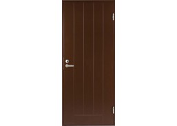 Durys BASIC B0010 rudos dešininės 890x2090 mm 